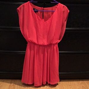 iZ Byer Coral Dress
